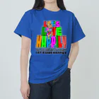 kazu_gの楽しく生きよう！（ボルダリング） ヘビーウェイトTシャツ