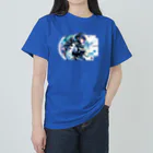 gym_take2　あかさきの宇宙服少女 ヘビーウェイトTシャツ