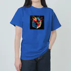 Ksdesignのカラーバースト・キュービカル Heavyweight T-Shirt