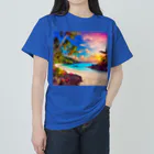 HOSHI-TANEKO🌠の🌊美しい海岸🏄✨ Heavyweight T-Shirt