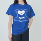 ナラティヴ・ラボ マーケットのくまざわくん（ホワイトライン） Heavyweight T-Shirt