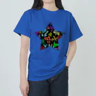 LalaHangeulのカラフルなハングルの宇宙 Heavyweight T-Shirt