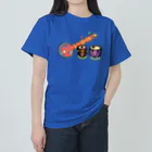 yamame1000ninのカラフルシタールタブラ ヘビーウェイトTシャツ