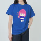 rurugirlのプロテイン女子（ロゴなし） ヘビーウェイトTシャツ