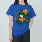 ハナドリカ SUZURI店の花と緑の使い手 Heavyweight T-Shirt