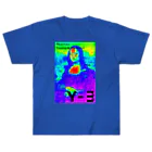 B-ig S-ilhouette Y-mのY-m digital thermography Monna Lisa  Heavyweight T-Shirt
