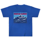 PALA's SHOP　cool、シュール、古風、和風、のmountain-climbing　登山 ヘビーウェイトTシャツ