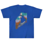 poppy22のおでこかじり鳥 Heavyweight T-Shirt
