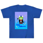 🐸かえるさんと仲間たち🐸のハロウィン　ガイコツ息子 Heavyweight T-Shirt