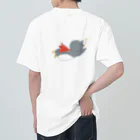 エーゼットのペンギンさんの夢見るペンギンさん【らくがき】 ヘビーウェイトTシャツ