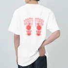 ブッディズムの仏足 Heavyweight T-Shirt