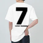 lucky_numberの7_LUCKY NUMBER ヘビーウェイトTシャツ