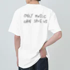 LibraのNo Music No Life ヘビーウェイトTシャツ