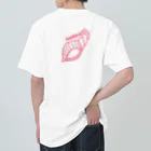 エリアシ刈り上げタイショップのHORAGAI PINK ヘビーウェイトTシャツ