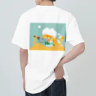 myonの桜島と、ビールと、音楽。 ヘビーウェイトTシャツ