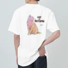 SHOP AKIの（白ロゴ）猫と秋 Heavyweight T-Shirt