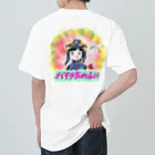 ハットーフルーツのバイクたのしい女子(両面) Heavyweight T-Shirt