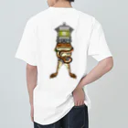 もむのふの爬虫類グッズやさんの天燈鬼・龍燈鬼両面プリント Heavyweight T-Shirt