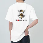 ボブテイルのボブテイル（三毛） ヘビーウェイトTシャツ