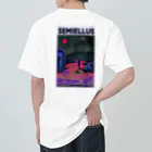 Shameful-DadのSEMIELLUS blue ヘビーウェイトTシャツ