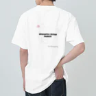 よっぴーのお店のオルタナティブスクールすだち　背面地図 Heavyweight T-Shirt