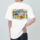 ハルティン<designed by an architect>のART×名建築 パルテノン神殿 ヘビーウェイトTシャツ