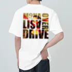 9INEHEADSのMONALISA_OVERDRIVE_BLACK_LOGO Heavyweight T-Shirt