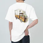 キッチンファラオのキッチンカー風デザイン Heavyweight T-Shirt