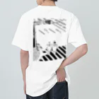 Downthedrainのエイリアンカップルのアイテム Heavyweight T-Shirt