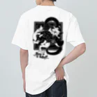 狐火箱のNADU×KURO(淡色地向け) Heavyweight T-Shirt