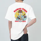 mincruのRamen Days 02_かわうそ_バックプリント ヘビーウェイトTシャツ