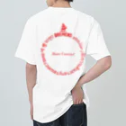 BREMENS - 旅と暮らしの雑貨店の世界の言葉【旅】Red ヘビーウェイトTシャツ