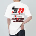 Never Say NeverのNever say never ～logo&23～ ヘビーウェイトTシャツ