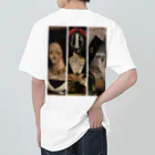 404 Art WorksのThree Heads In the Void ヘビーウェイトTシャツ