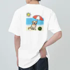 ほのぼのモカくんのモカの夏休み Heavyweight T-Shirt