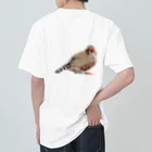 macicubaasのキンカチョウ ヘビーウェイトTシャツ