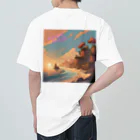 451379のsunsetbeach Heavyweight T-Shirt