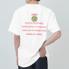 トイプードルのお爺さんのトイプードルのお爺さん オラオラオレンジ Heavyweight T-Shirt