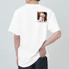 Mami HEXANFTのコスモス畑の癒し Heavyweight T-Shirt
