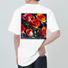 reonasdの情熱の神秘薔薇 ヘビーウェイトTシャツ