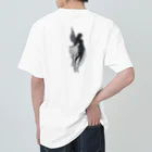 じょいちぃのtear angel（ロゴ付き） ヘビーウェイトTシャツ