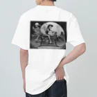 Skull sectionのドクロとバイク Heavyweight T-Shirt