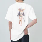 KAZAHANAのネコミミ少女のおはようございます！ Heavyweight T-Shirt