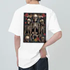 Skull sectionのドクロと薔薇 ヘビーウェイトTシャツ