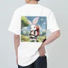 kawaiinekochanの可愛いウサギ Heavyweight T-Shirt