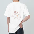 やまえながのふわふわしまえなが【さむい】 Heavyweight T-Shirt