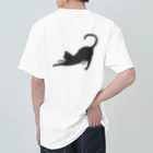 Ame'sののび猫 ヘビーウェイトTシャツ