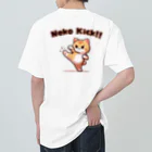 Rakudoku ToyohashiのNEKO KICK!! ヘビーウェイトTシャツ