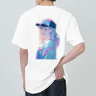 yanagi029の帽子女子 ヘビーウェイトTシャツ