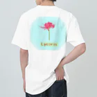 アニマル四字熟語の曼殊沙華　リコリスデザイン Heavyweight T-Shirt